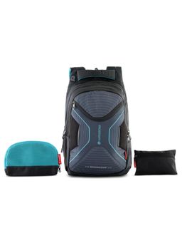 Harissons - Glint Unisex Grey Backpack (Set of 4) (M)