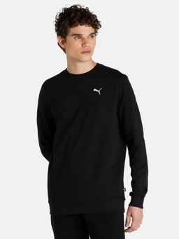 Puma - Crew Mens Black Sweatshirt