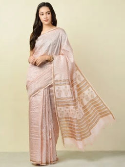 Fabindia - Silk Hand Block Print Sari