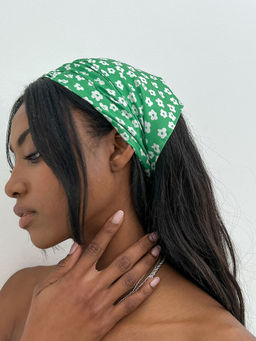 NA-KD - Printed Hair Scarf-Flower