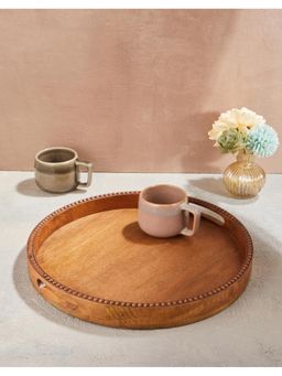 Fabindia - Brown Avir Wooden Tray