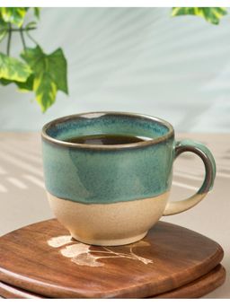 Fabindia - Green Amiya Glazed Ceramic Mug