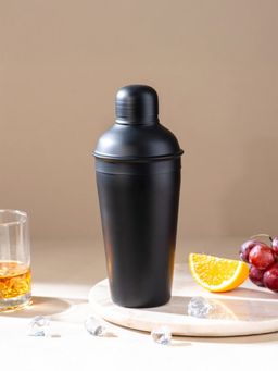 Nestroots - The Premium Cocktail Shaker Matte Black Stainless Steel