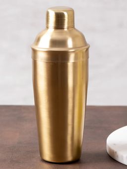 Nestroots - Covet Stainless Steel Cocktail Shaker In Copper Color