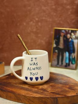 WEAVING HOMES - It Was Always You Mug, Capacity 250 Ml