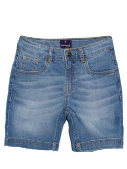 KiddoPanti - Boys Knee length Denim Shorts