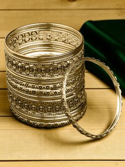 Fabula - Antique Gold Bangle (Pack Of 18) (2.6)