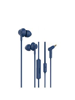 Blaupunkt EM10 BL in Ear Wired Earphone with Mic Blue