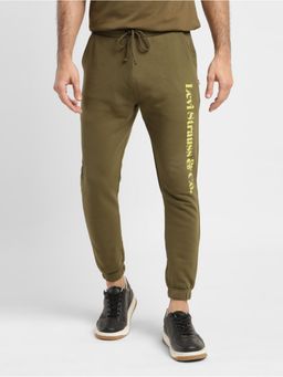Levi's - Men Olive Regular Joggers