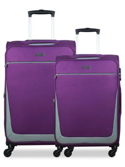 CARRIALL - Sharp Purple Large and Medium Luggage Bag (Set of 2)