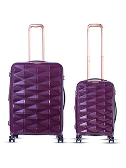 it luggage - Certify Wine Set of 2 24-20 Inches Expandable Hardsided TSA Luggage Trolley