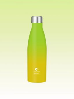CLAY CRAFT - Vacbott Vacuum Gerald Double Walled 24 Hours Hot & Cold Water Bottle (500ml) Green