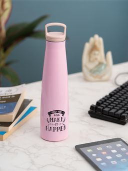 CLAY CRAFT - Vacbott Vacuum Bottle, Sleek Double Walled 24 Hours Hot & Cold Water Bottle (700ml)