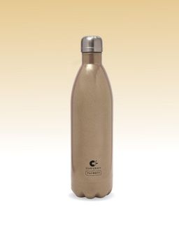 CLAY CRAFT - Vacbott Vacuum Stark Double Walled 24 Hours Hot & Cold Water Bottle (1000ml) Gold
