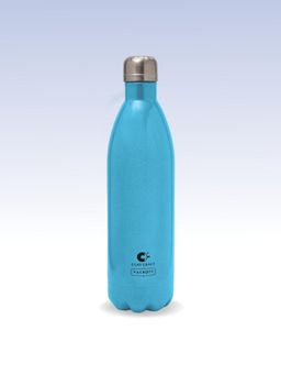 CLAY CRAFT - Vacbott Vacuum Stark Double Walled 24 Hours Hot & Cold Water Bottle (500ml) Blue