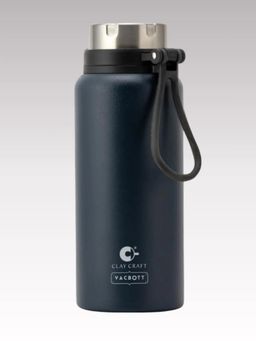 CLAY CRAFT - Vacbott Vacuum Topaz Double Walled 24 Hours Hot & Cold Water Bottle (900ml) Blue
