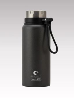 CLAY CRAFT - Vacbott Vacuum Topaz Double Walled 24 Hours Hot & Cold Water Bottle (900ml) Grey