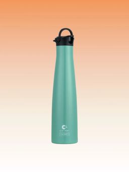 CLAY CRAFT - Vacbott Vacuum Vega Double Walled 24 Hours Hot & Cold Water Bottle (700ml) Green
