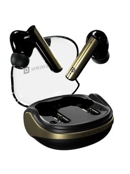 Portronics - Harmonics Twins S7 TWS Earbuds Auto Enc Touch Control Bt5.3V Voice Assistant Black