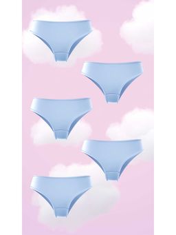 NeceSera - Supima Modal Hipster Nessies Airy Blue (Pack of 5)