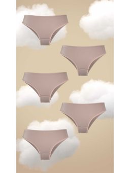 NeceSera - Hipster Soft Nude Supima Modal Nessies (Pack of 5)
