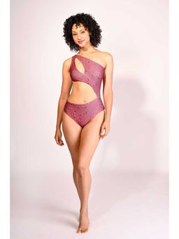 Trove Label - Siren Circuit Asymmetric Monokini