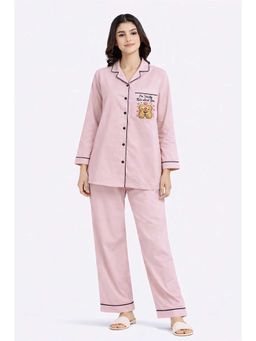 Shopbloom - Nuts About You Print Long Sleeve Womens Nightsuit