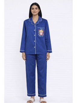 Shopbloom - Heart Pop Print Long Sleeve Womens Nightsuit