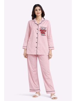 Shopbloom - Happy Girl Era Print Long Sleeve Womens Nightsuit