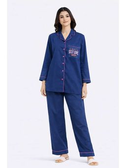 Shopbloom - Self Love Era Print Long Sleeve Womens Nightsuit