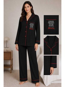 Shopbloom - Power Dressing Long Sleeve Womens Nightsuit