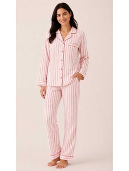 Shopbloom - Pretty In Pink Long Sleeve Womens Nightsuit