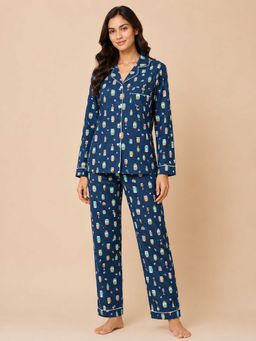 Shopbloom - Tipsy Dreams Long Sleeve Womens Nightsuit