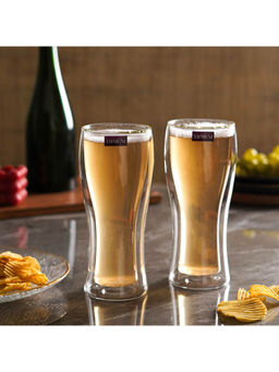 The Artment - Dual Fusion Lager Beer Glasses (490ml)