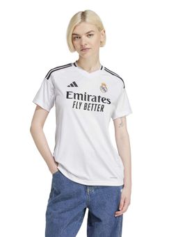 adidas - REAL H JSY Women White T-Shirt