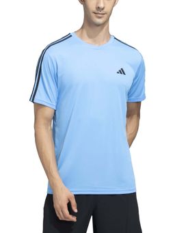adidas - TR-ES BASE 3S T Men Blue T-Shirt