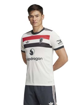 adidas - MUFC 3 JSY AU Men White T-Shirt