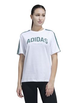 adidas - W L SOFTS TEE Women White T-Shirt