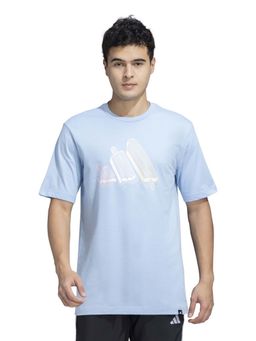 adidas - M L ICE TEE Men Blue T-Shirt