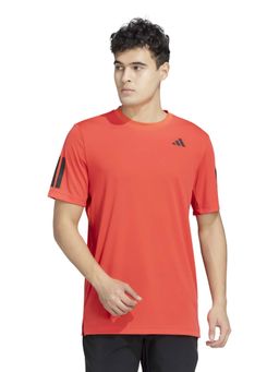 adidas - CLUB 3STR TEE Men Red T-Shirt