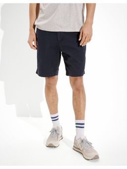 American Eagle - Men Navy Flex Lived-In Short