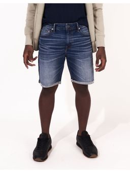 American Eagle - Men Blue Air Flex Plus Athletic Denim Short