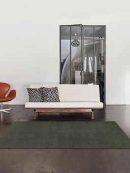 OBSESSIONS - Green Solid Polyester Carpet