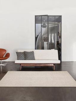 OBSESSIONS - Cream Solid Polyester Carpet