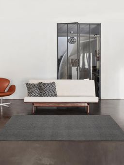 OBSESSIONS - D.Grey Solid Polyester Carpet