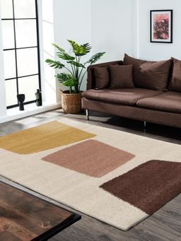 OBSESSIONS - Beige Modern Polypropylene Carpet