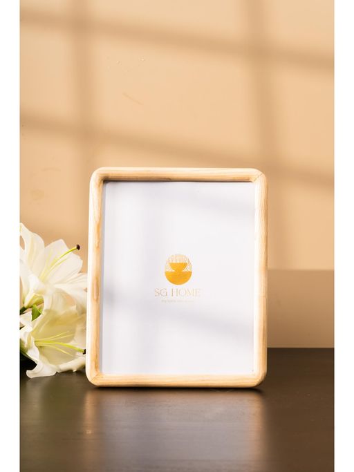 SG Home Wooden Wave Photo Frame