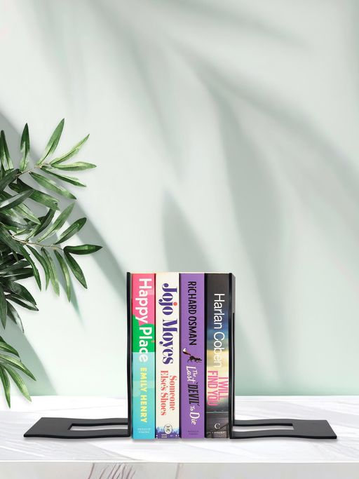 Metalsmith Black Non-Slip Book Stand End