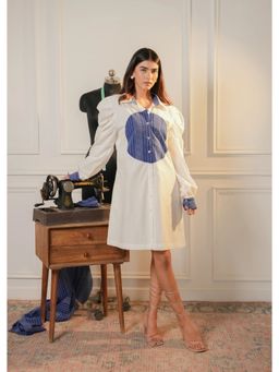 Ruhm - White Circle Play Dress