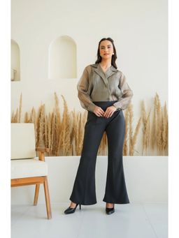 Ruhm - Green Nature's Muse Bustier with Top and Pant (Set of 3)